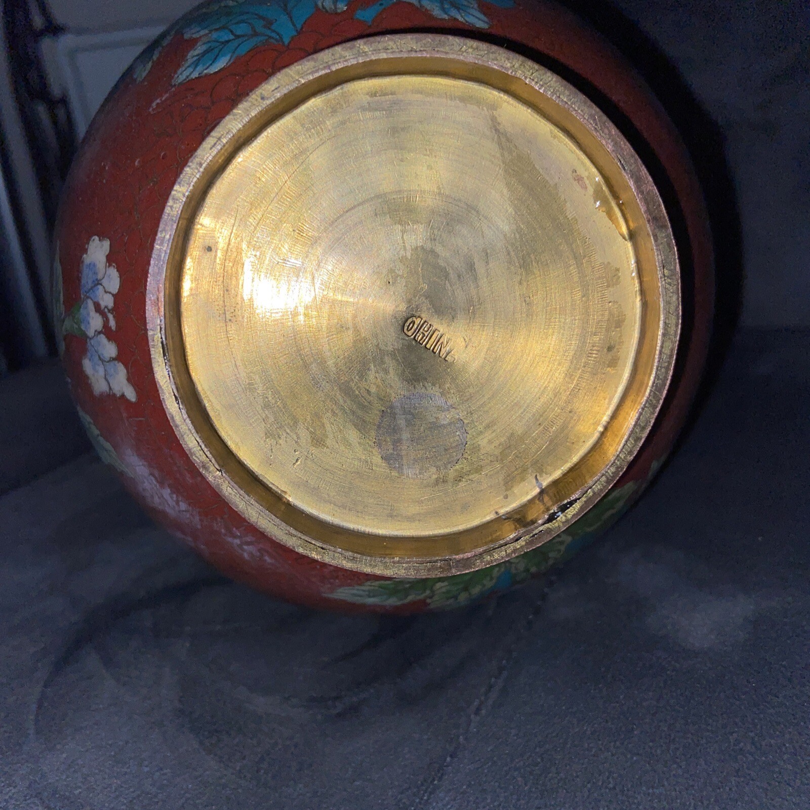 Chinese Cloisonné Vase eBay