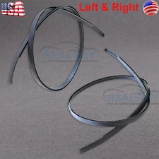 Roof Drip Moulding Trim set 2pcs For 2013 2014 2015 2016 2017 2018 Nissan Sentra