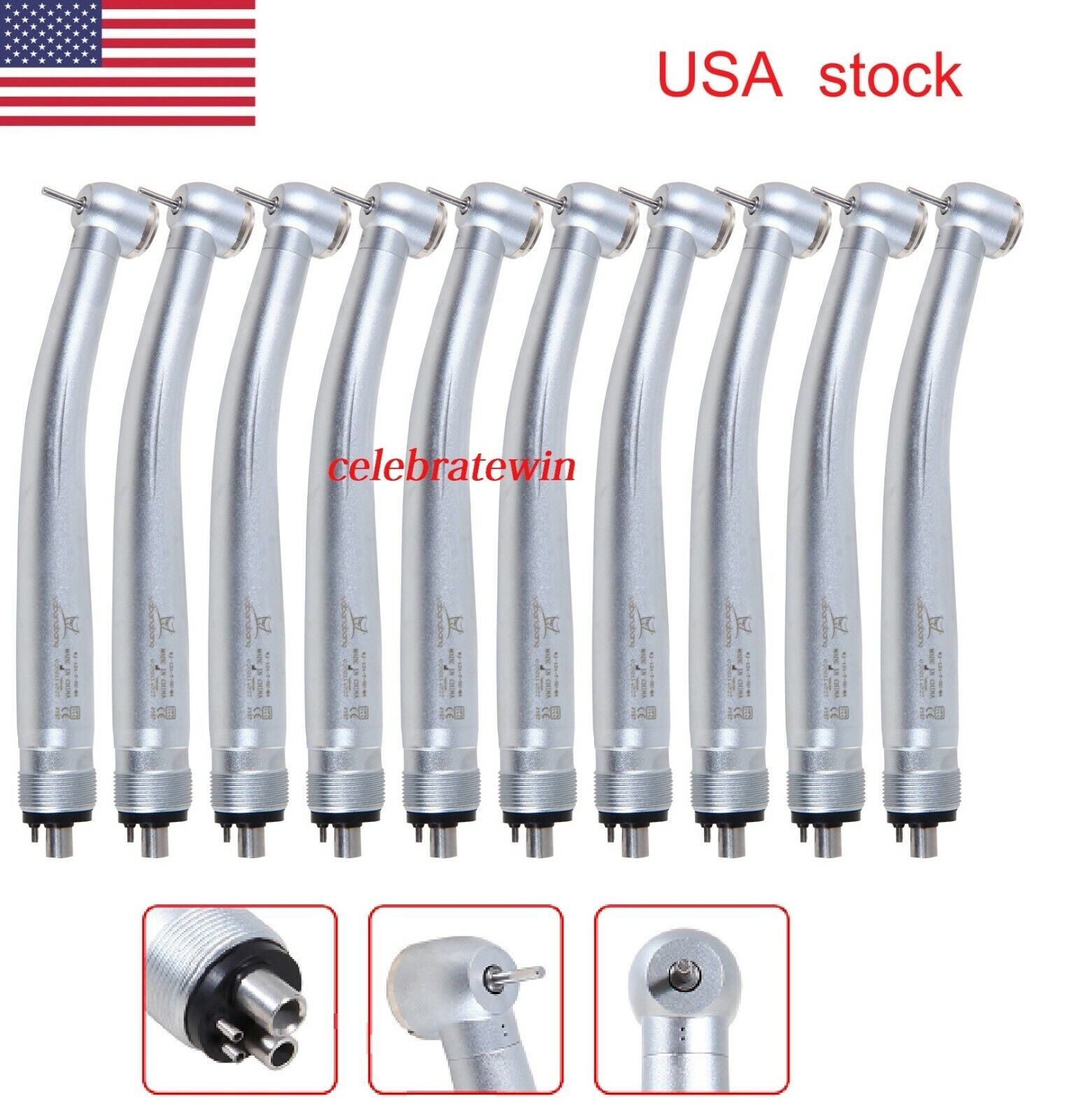 New York Mall 10pcs Dental PANA MAX NSK Style But Push Handpiece High Speed 4H Max 60% OFF