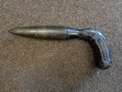 Antique Tobacco Or Seed Planter J M Thornburn Heavy Steel One Piece Point 1893 - Picture 5 of 5