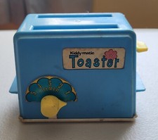 Vintage Toy Toaster, Blue