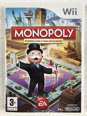 Monopoly (Nintendo Wii, 2008) - Komplett - PAL - EA