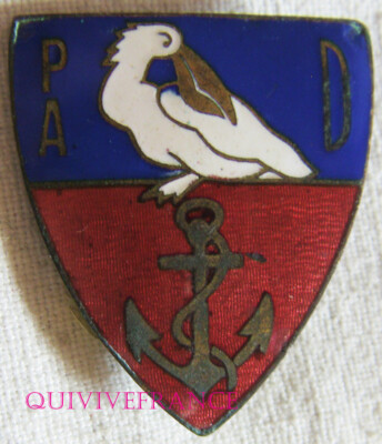 IN04350 - INSIGNE Parc d Artillerie Divisionnaire 72, (2° D.I.C.) pelikan