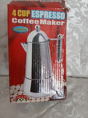 4 CUP EXPRESSO COFFEE MAKER