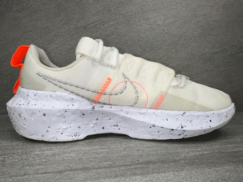 Nike Women's Crater Impact Shoes Wht/Orng/Slv CW2386-100 Size 6 - Picture 13 of 20