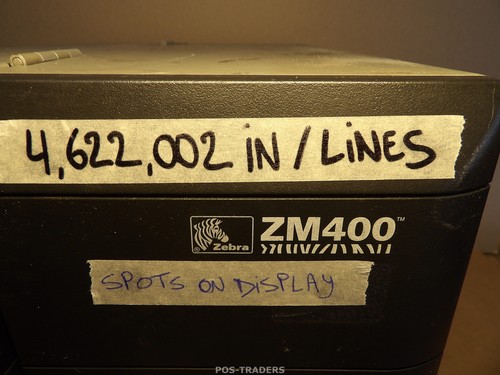 Zebra ZM400 stampante termica per etichette con codici a barre 300 dpi LAN US... - Afbeelding 2 van 11