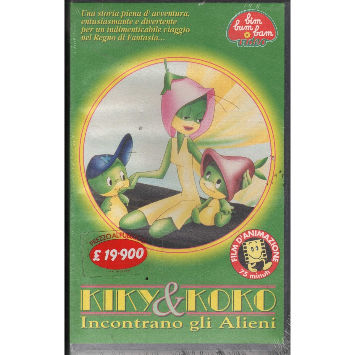 Kiki & Koko Meet The Aliens VHS Univideo - 1410105 Sealed