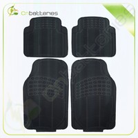 Black Durable Rubber Floor Mats All Weather Fit Front&rear 4 Pc Set Truck Suv Black Durable Rubber Floor Mats All Weather Fit Front&rear 4 Pc Set Truck Suv