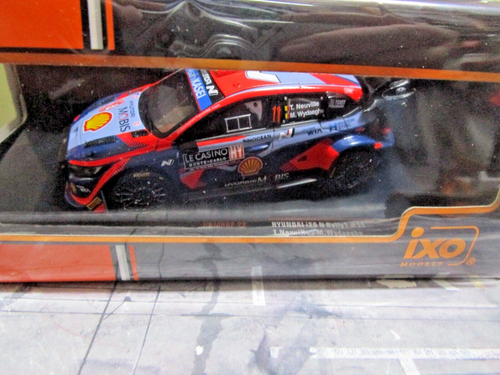 HYUNDAI i20 N R1 WRC Rallye Monte Carlo WM 2023 #11 Neuville RAM882 IXO 1:43 - Foto 5 di 5