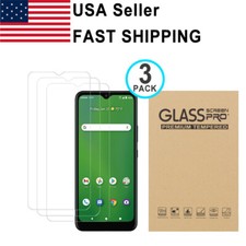 3PACK Tempered Glass Protector For Cricket Ovation 3 Ovation 2