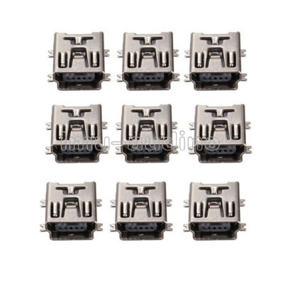 20PCS Mini USB SMD 5 Pin Female Mini B Socket Connector Plug