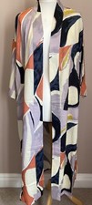 Masai Jossia Jacket Mauve Shadows Sizes M Xl Xxl A-shape Loose Kimono