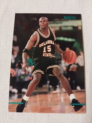 1995 RANDY RUTHERFORD CLASSIC NBA ROOKIE CARD RC #69 OKLAHOMA ST ...