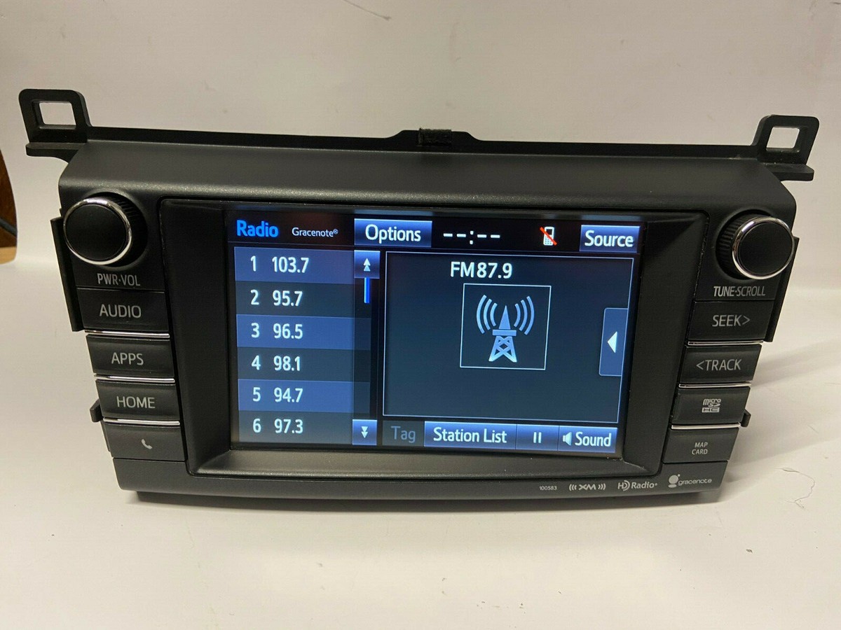 2014-2018 TOYOTA RAV-4 Radio GPS Navigation XM ENTUNE Premium
