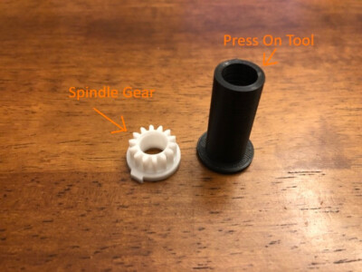 Technics SL-B2 Turntable Spindle Gear Plus free Overhang