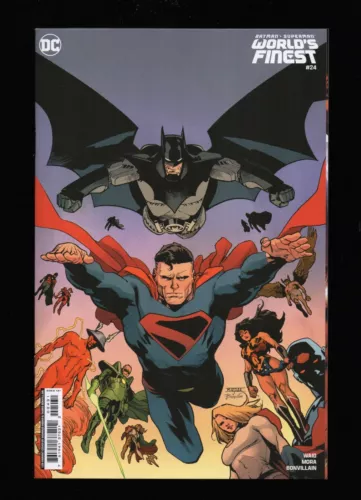 Batman/Superman World's Finest #24 1:25 Mahmud Asrar Variant (2024) DC Comics