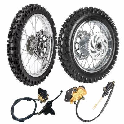 14'' 12'' Wheel 60/100-14 80/100-12 Tire Rim Disc Brake for SSR 110cc 125cc XR70
