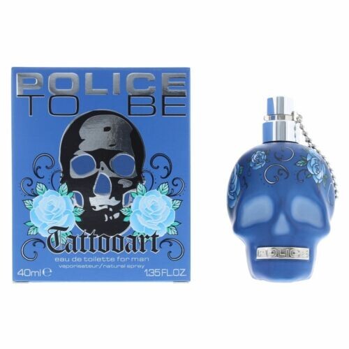 POLICE TO BE TATTOOART 40ML EAU DE TOILETTE SPRAY BRAND NEW & SEALED