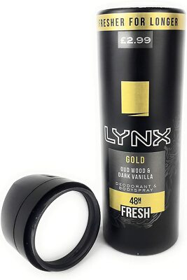 AXT KÖRPERSPRAY VORRAT SICHER DOSE VERSTECKTE ABLENKUNG GEHEIM VERSTECKFLASCHE DEODORANT UK