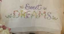 Pair DIMENSIONS Sweet Dreams stamped pillow cases for embroidery 72763