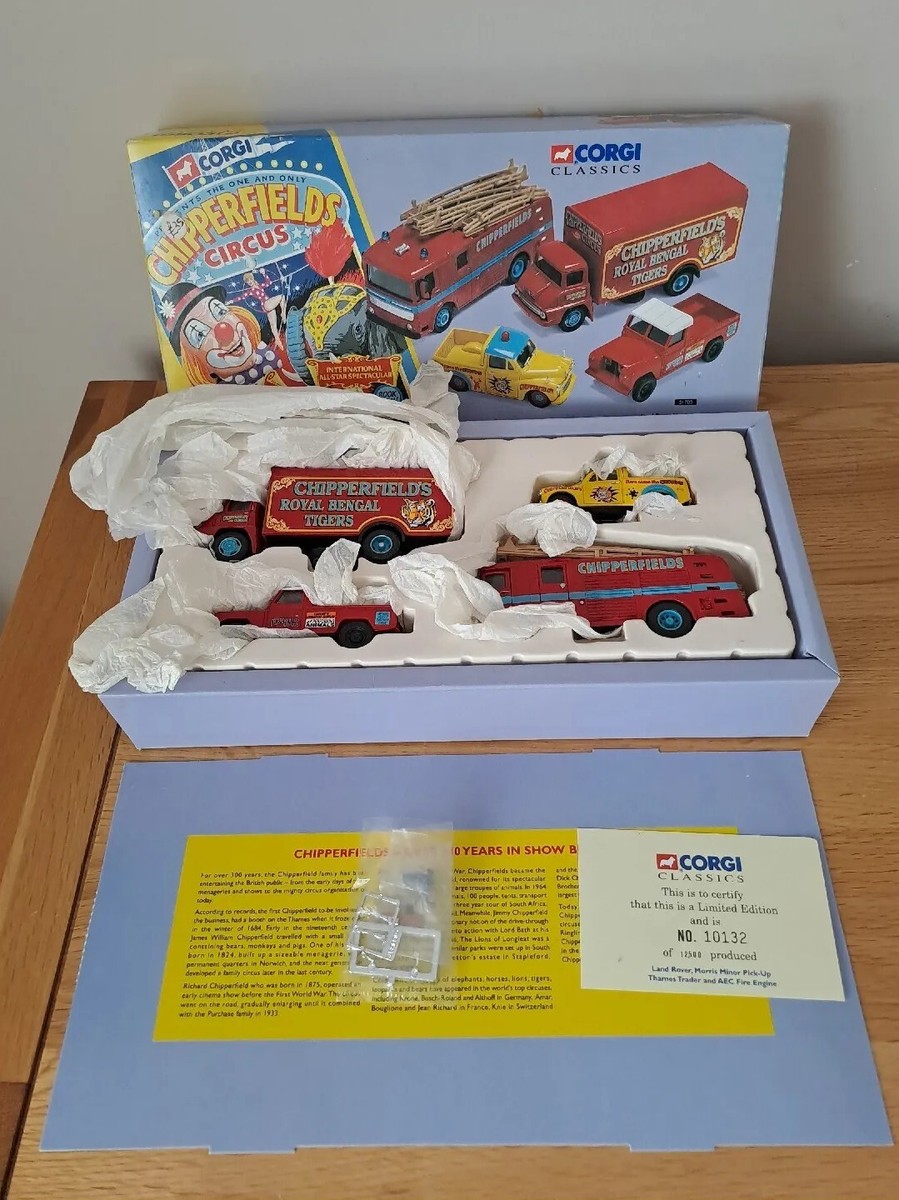 Corgi 31703 - Chipperfields Circus 4 Piece Vehicle Set | eBay UK