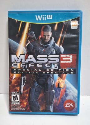 2012 NINTENDO WII U EA BIOWARE MASS EFFECT 3 SPECIAL EDITION CIB