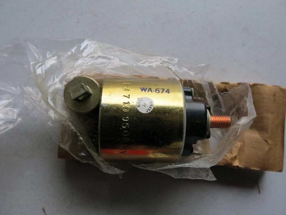 Interruptor de arranque solenoide Niehoff WA674 para Nissan Datsun '82-'88 Foto 2 de 3