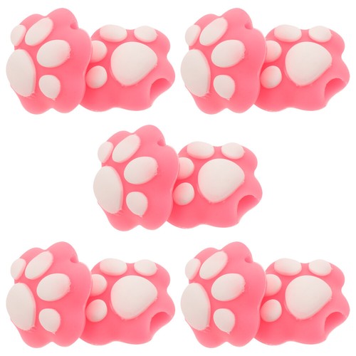 Set of 2 Casquette De Stylo À Griffe Chat Rose Crayon Accessoires Papeterie - Photo 11/12