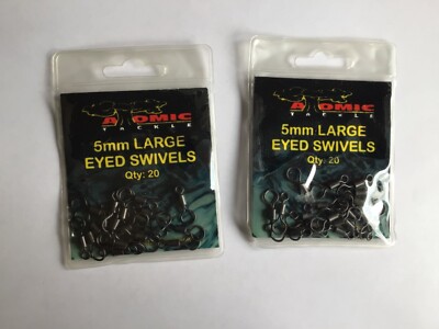 atomic tackle large eyed swivels