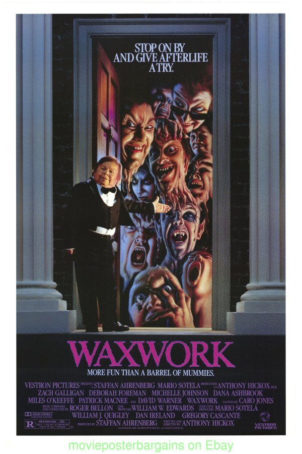 S*0様 ポスターフライヤー 、Mo' Wax、1997年 WAXWORK MOVIE POSTER Original Rolled N.Mint 27x41 Inch One Sheet