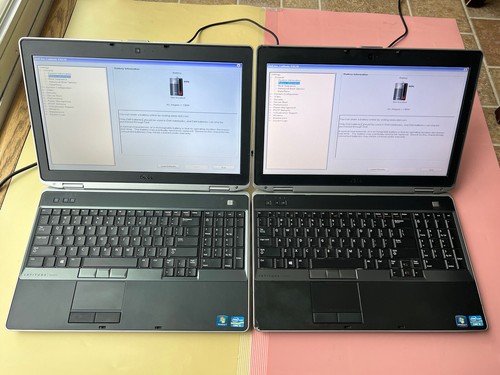 Lot of 2 Dell Latitude E6530 Core i5-3210M 4GB RAM 0GB HDD WEBCAM BLUETOOTH HDMI - Picture 2 of 15