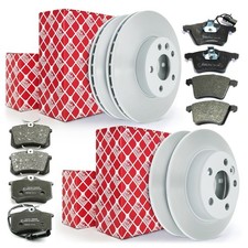 Febi Bremsscheiben Beläge vorne hinten für Seat Alhambra Ford Galaxy VW Sharan
