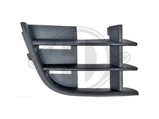 Stoßstangengitter rechts mit Nebellöchern für Skoda Fabia ab 2010