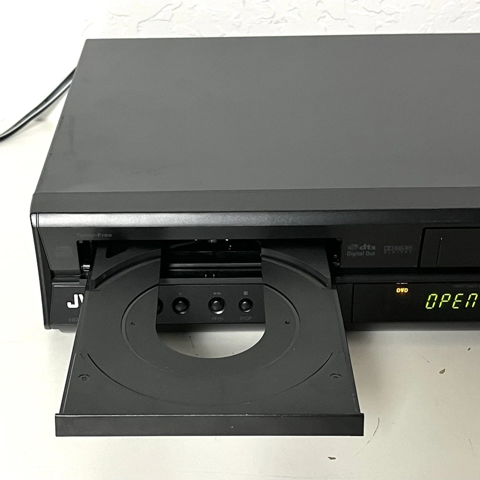 JVC HR-XVC11B VCR/DVD Combo Player VHS Recorder Hi-Fi Stereo - Please Read - Image 3 of 4