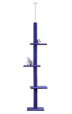 Cat Climbing Toys Tower Structures Eco-Friendly 2743 cm Adjustable 113 inch Long