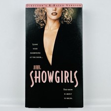 Showgirls Director s Cut R-Rated Version VHS 1995 MGM UA Home Video Tested