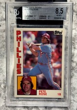 1984 Topps - Pete Rose #300 Tiffany | BGS 8.5 - Two 9 Sub grades Edges / Surface