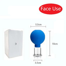 Ventosa facial adelgazante ventosa tarro ventoso masajeador de celulitis para belleza