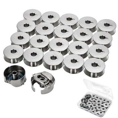 2 PCS #9076 Bobbin Cases 20 PCS #9033 Bobbins Fits Pfaff 138/234/238/331/333