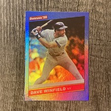 2020 Panini Donruss - Retro 1986 Dave Winfield #232 Holo Blue