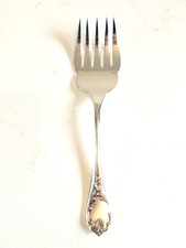 FOURCHETTE DE SERVICE À POISSON MÉTAL ARGENTÉ CHRISTOFLE MODÈLE MARLY