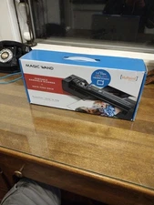 VuPoint Magic Wand Portable Handheld Scanner + Auto-Feed Dock Brand New!