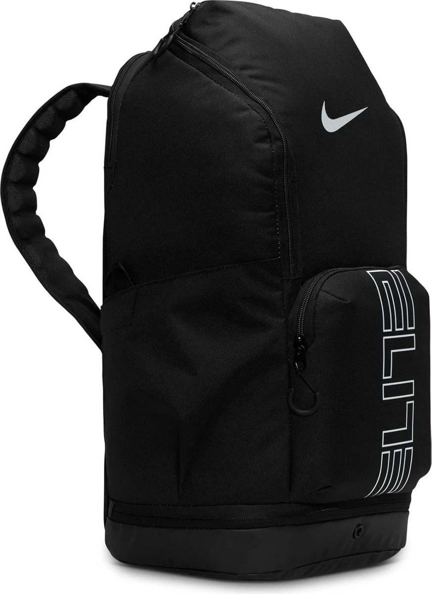 Authentic New Nike Hoops Varsity Elite Backpack Black Basketball