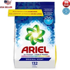 Powder Laundry Detergent Stain Remover Fresh Clean Effective 132 Loads 211oz New 0.10 per gallon