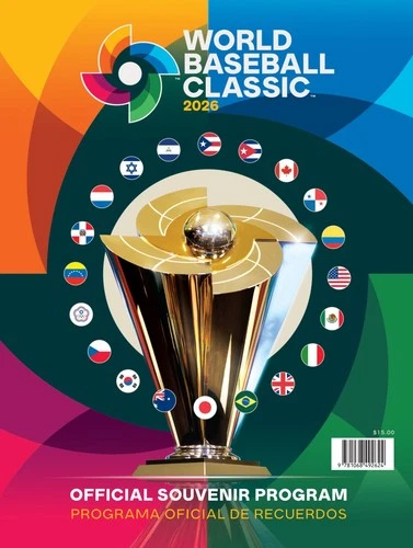 2026 WBC WORLD BASEBALL CLASSIC GAME PROGRAM USA ITALY VENEZUELA