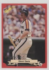 1988 Classic Update Red Travel Edition Glenn Davis #182 1d3