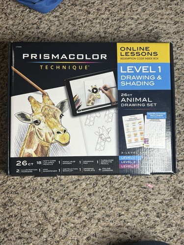Animal Drawing Set, Level 1, 26-Piece Set NEW - Picture 1 of 9