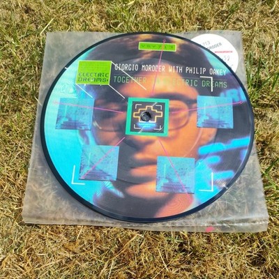 Giorgio Moroder & Phil Oakey Together In Electric Dreams UK 7'' picture disc