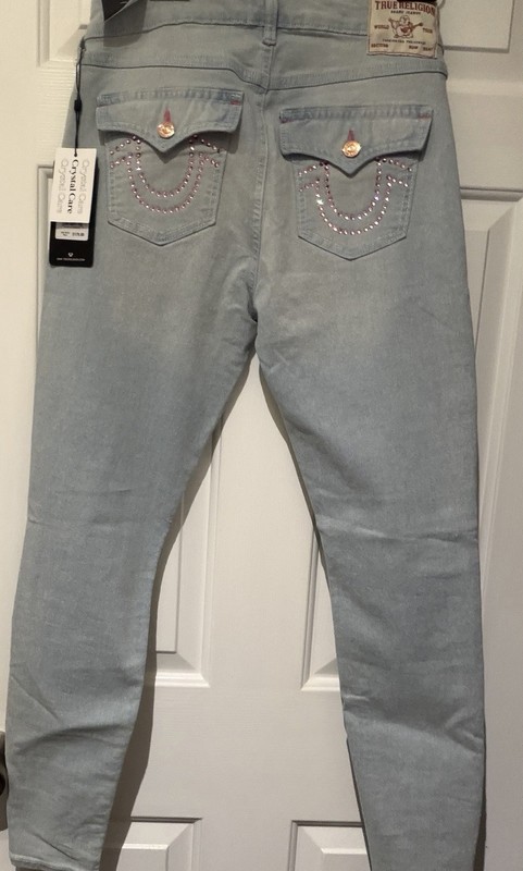 True Religion Women’s Size 29 Jenny Curvy Super Skinny NWT.