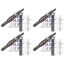 Bougies de préchauffage Fiat PALIO
